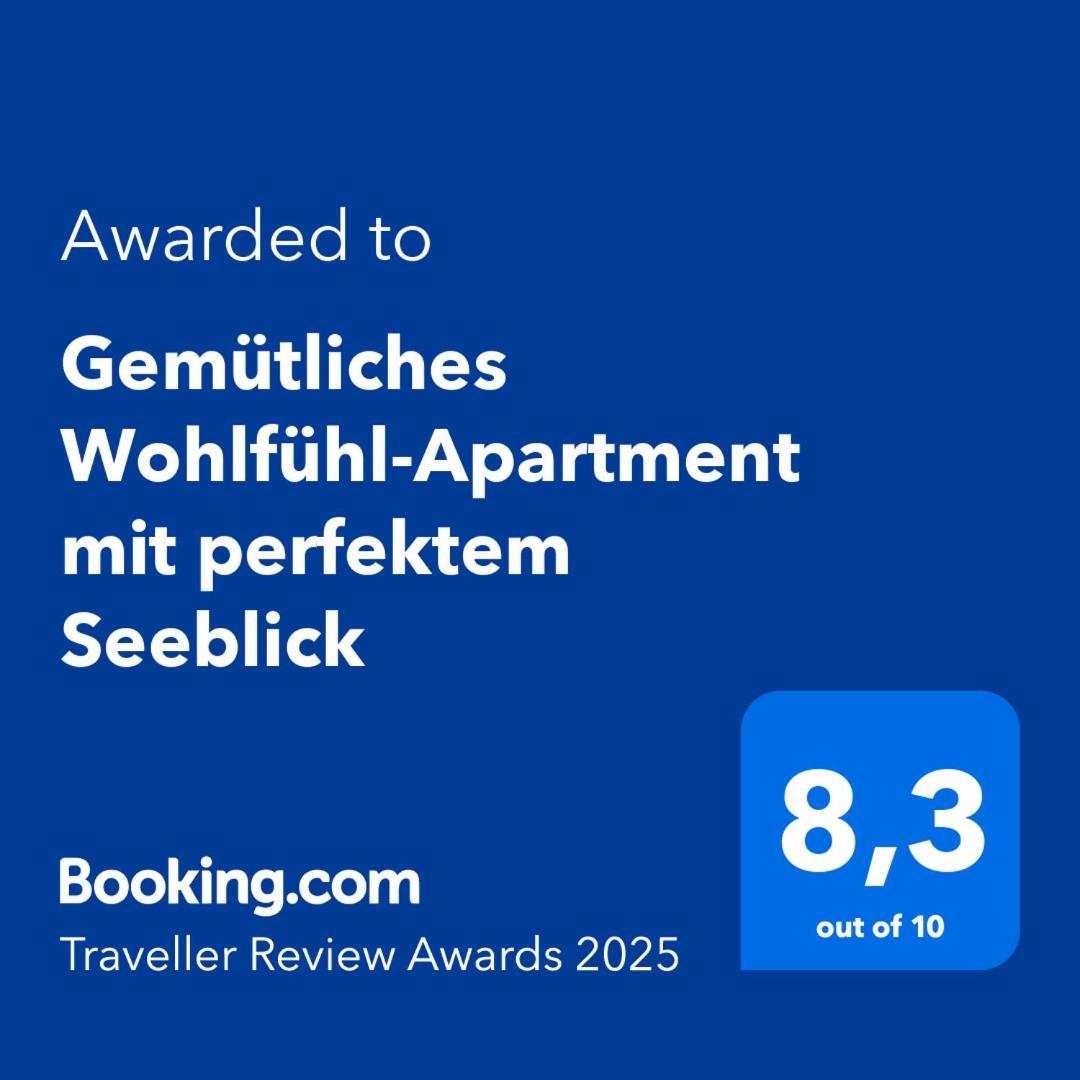 Gemuetliches Wohlfuehl-Apartment Mit Perfektem Seeblick Diessen am Ammersee Exterior photo